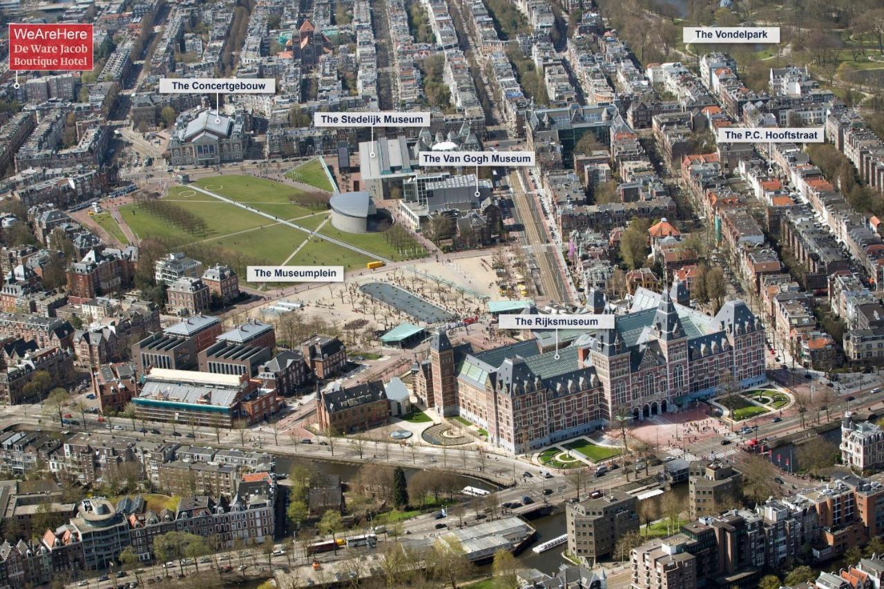De Ware Jacob Boutique Hotel Amsterdam Exteriör bild